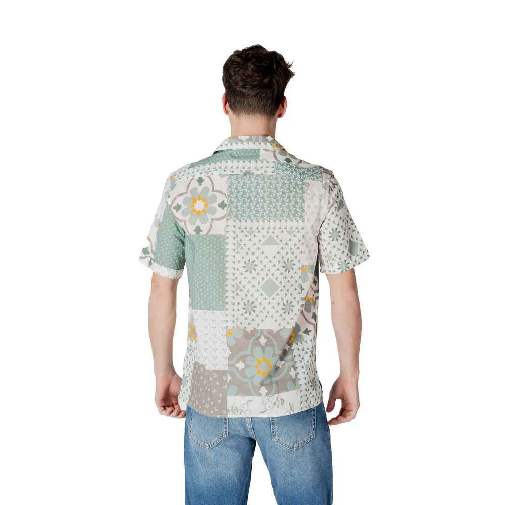 Antony Morato Green Viscose Shortsleeve