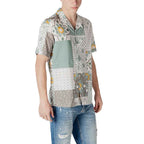 Antony Morato Green Viscose Shortsleeve