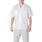 Antony Morato White Lyocell Shortsleeve