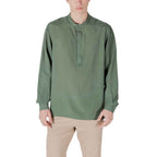 Antony Morato Green Lyocell Shirt