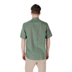 Antony Morato Green Lyocell Shortsleeve