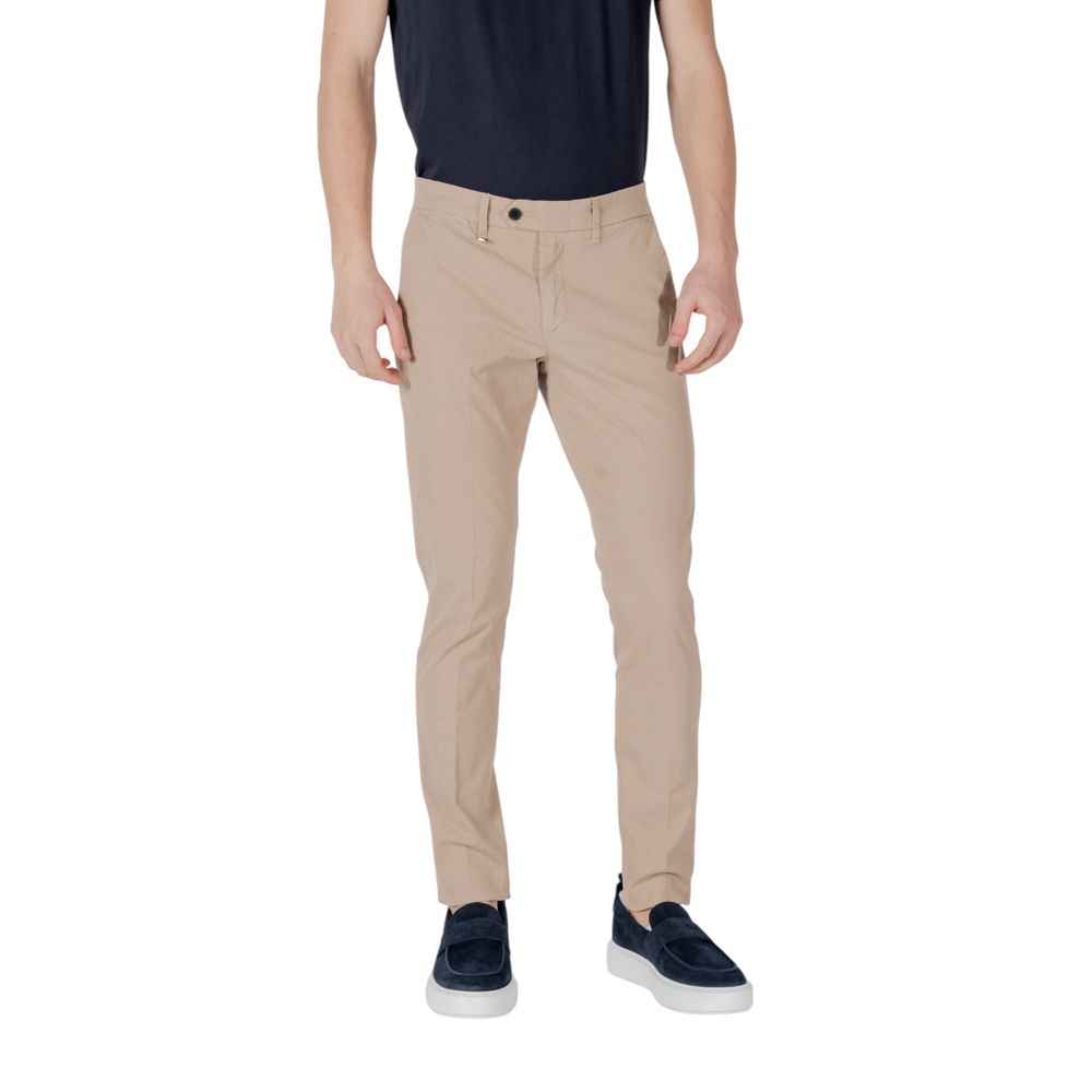 Antony Morato Beige Cotton Skinny Pant