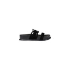 Liu Jo Black Leather Sandal