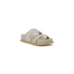 Liu Jo Gray Leather Sandal