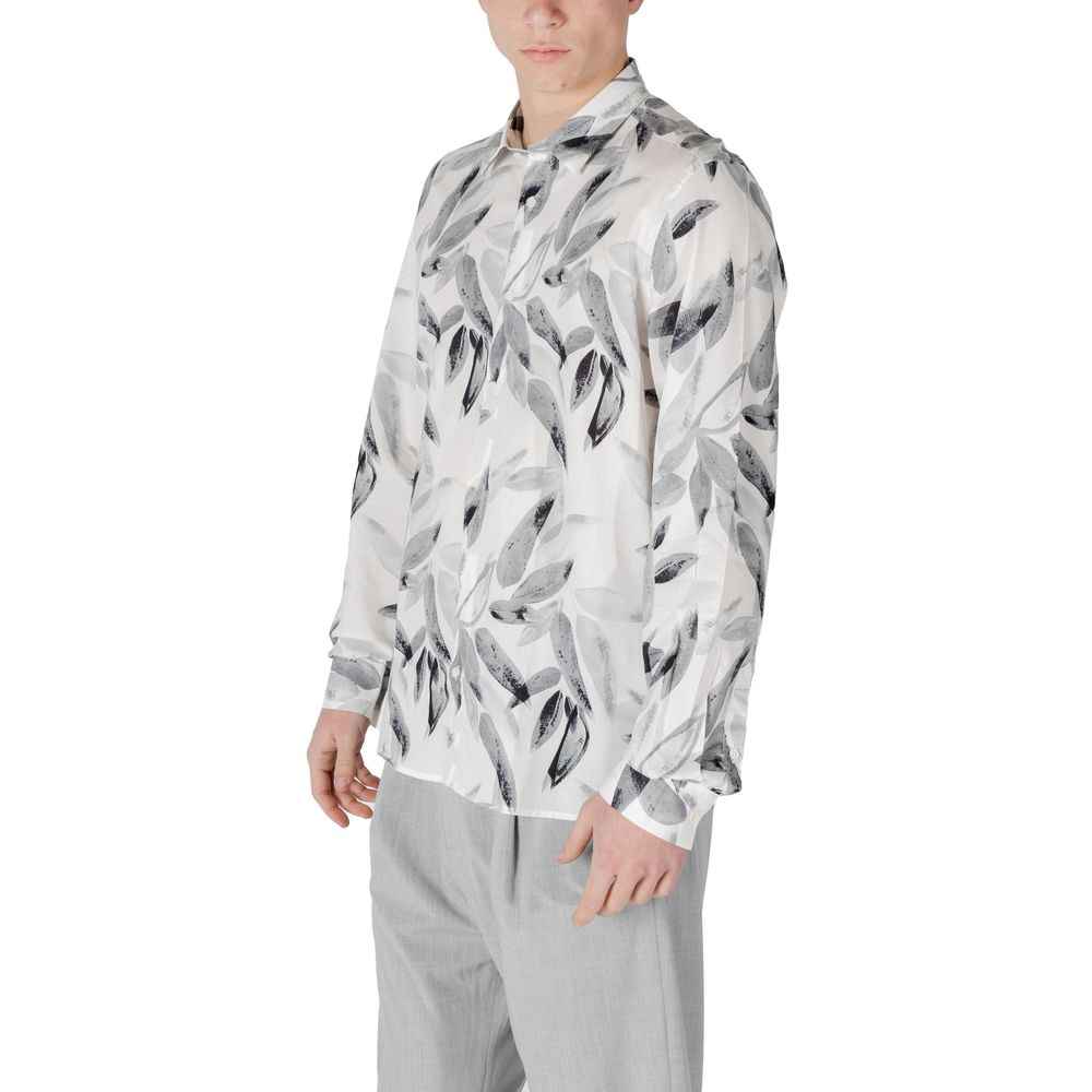 Antony Morato White Viscose Shirt