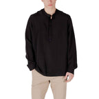 Antony Morato Black Lyocell Shirt