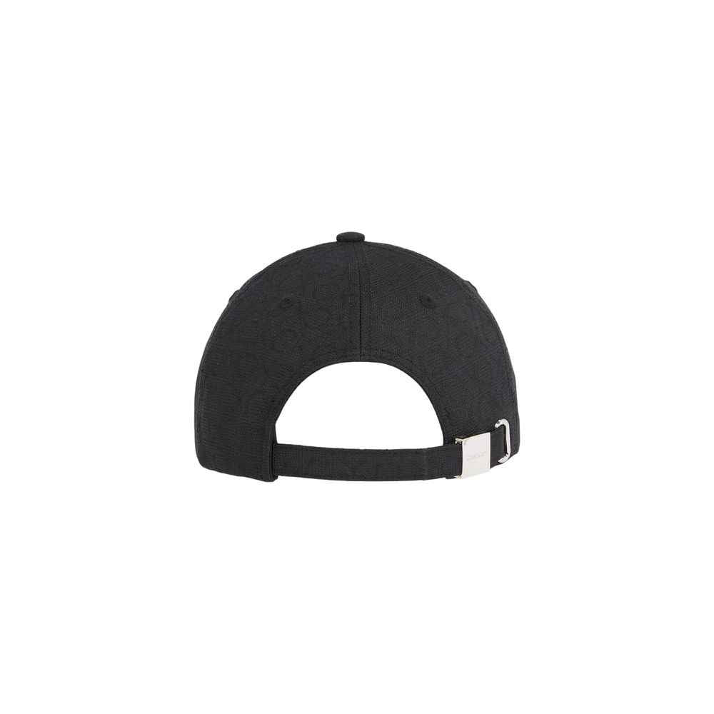 Calvin Klein Black Recycled Polyester Caps Baseball Hat
