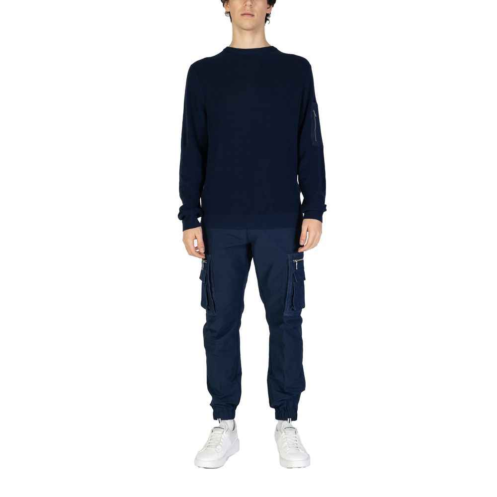 Antony Morato Blue Cotton Sportswear