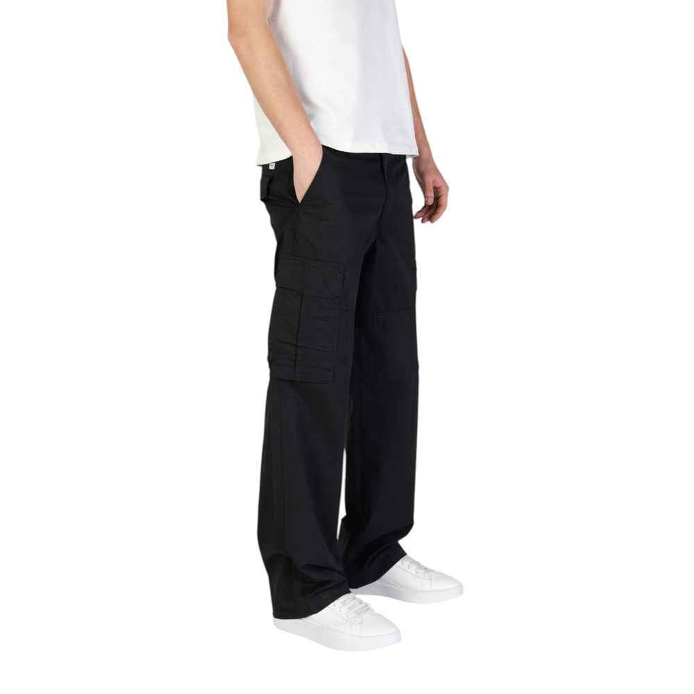 Jack Jones Black Cotton Pant