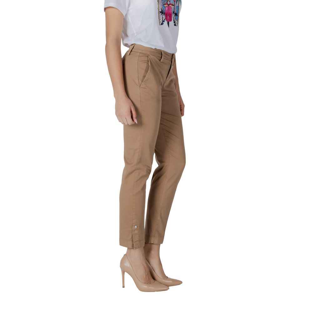 Liu Jo Beige Cotton Pant