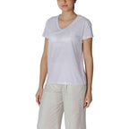 Armani Exchange White Cotton T-Shirt