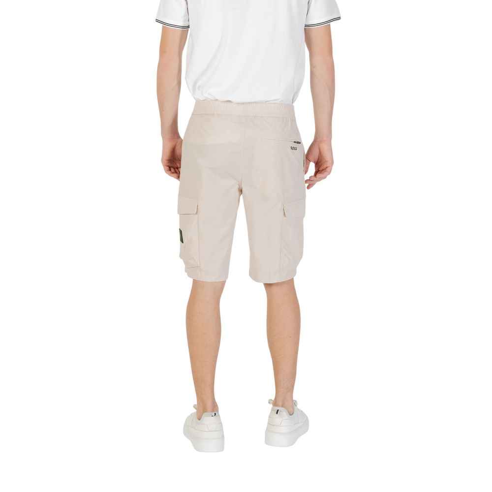 Hugo Boss Beige Polyester Bermuda