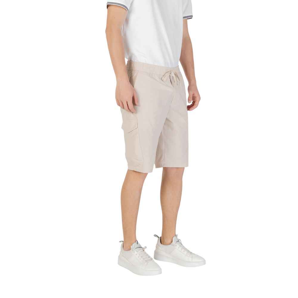 Hugo Boss Beige Polyester Bermuda