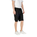 Hugo Boss Black Polyester Bermuda Shorts