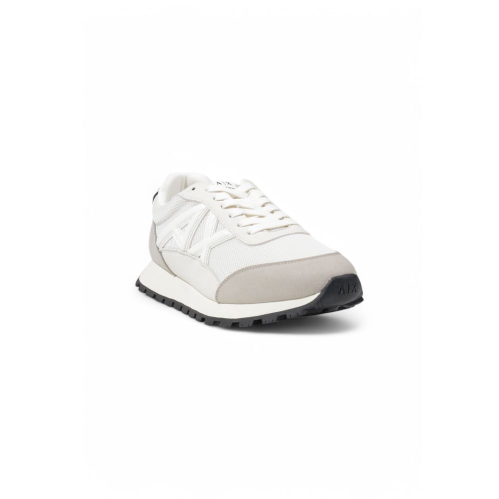 Armani Exchange Beige Polyester Sneaker