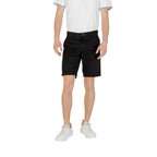 Hugo Boss Black Cotton Bermuda