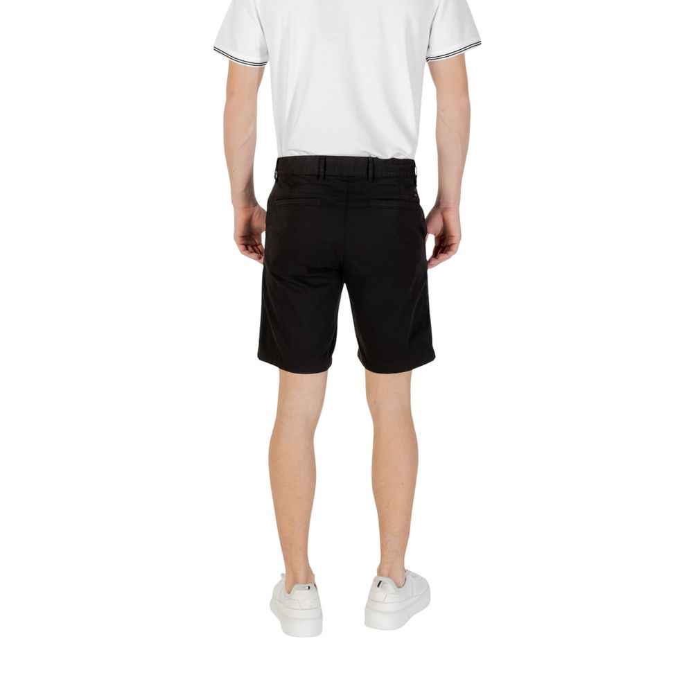 Hugo Boss Black Cotton Bermuda