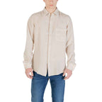 Hugo Boss Beige Linen Shirt