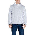 EA7 Emporio Armani White Polyester Jackets & Coat