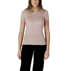 EA7 Emporio Armani Pink Modal T-Shirt