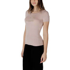 EA7 Emporio Armani Pink Modal T-Shirt