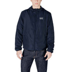 EA7 Emporio Armani Blue Polyester Jackets & Coat