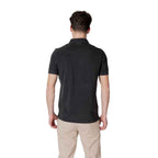 Replay Black Cotton Polo Shirt