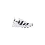 EA7 Emporio Armani Black And White Polyester Athletic Sneakers
