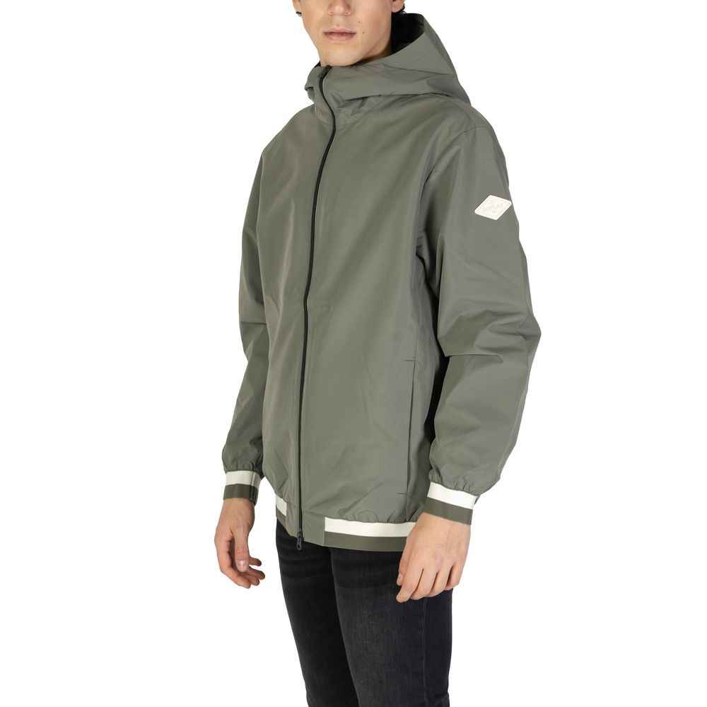 Replay Green Polyester Jackets & Coat