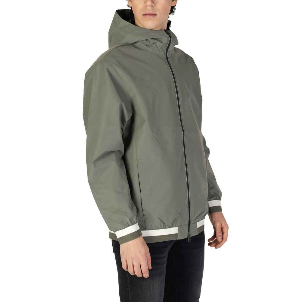 Replay Green Polyester Jackets & Coat