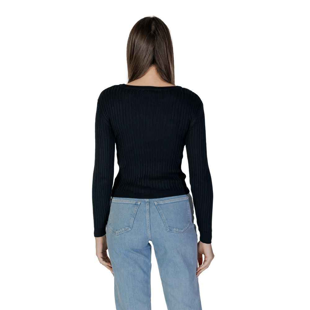 Vila Clothes Black Recycled Polyester Sportswear