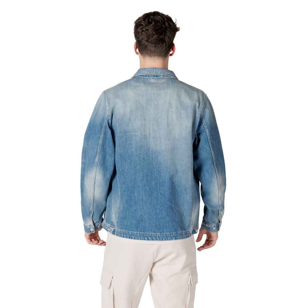 Replay Light Blue Cotton Shirt