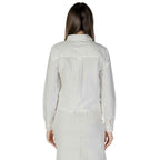 Jacqueline De Yong White Cotton Shirt