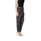 Jacqueline De Yong Black Viscose Pant