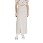 Jacqueline De Yong Bicolor Viscose Skirt