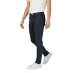 Jeckerson Blue Cotton Skinny Pants