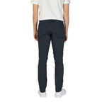 Jeckerson Blue Cotton Skinny Pant