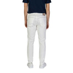 Jeckerson White Cotton Skinny Pant