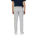 Jeckerson Gray Cotton Skinny Pant