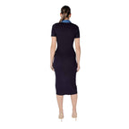 Morgan De Toi Blue Viscose Long