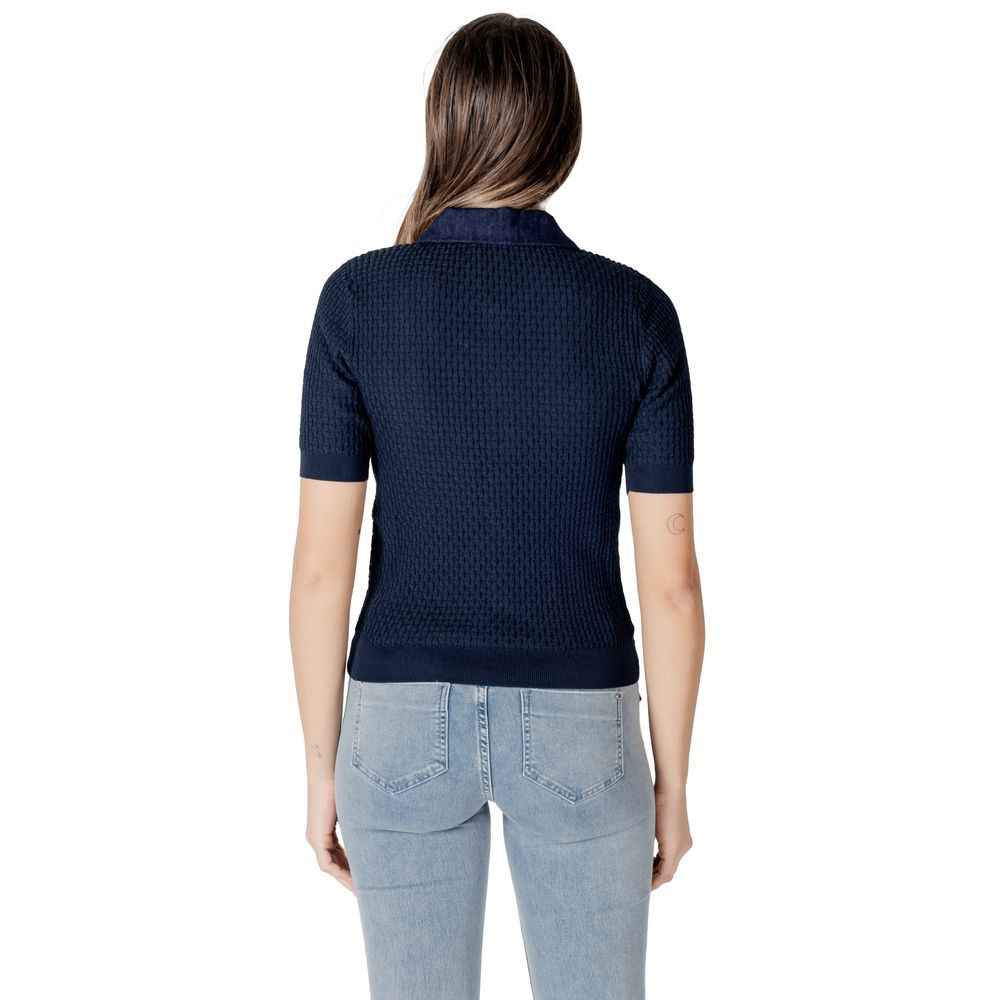 Morgan De Toi Blue Polyester Sweater