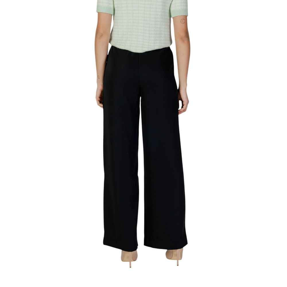 Morgan De Toi Black Polyester Pant