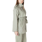 Morgan De Toi Green Cotton Parka