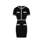 Morgan De Toi Black Viscose Short