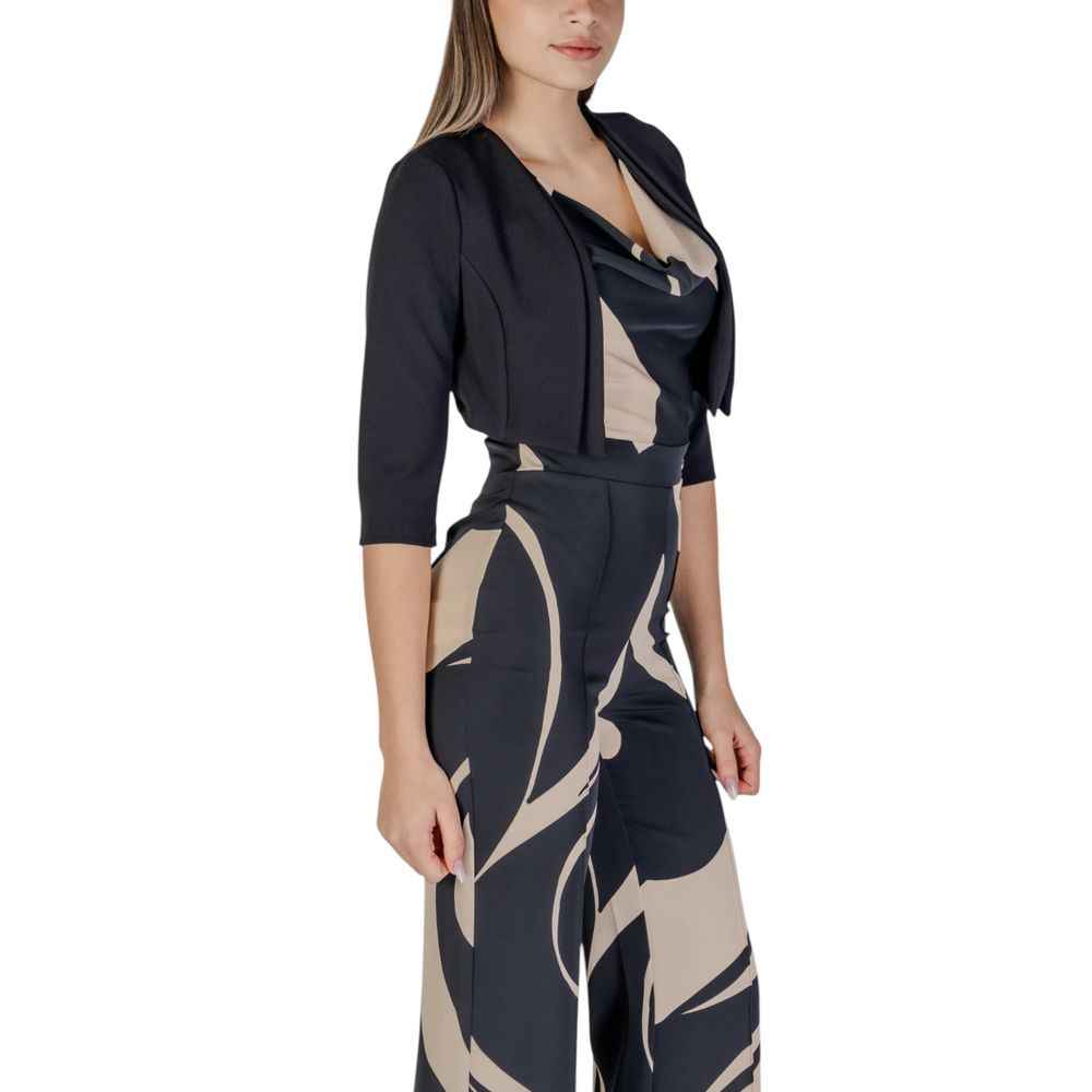 Rinascimento Black Polyester Sweater