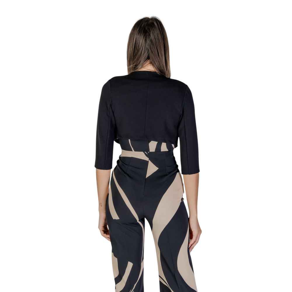 Rinascimento Black Polyester Sweater