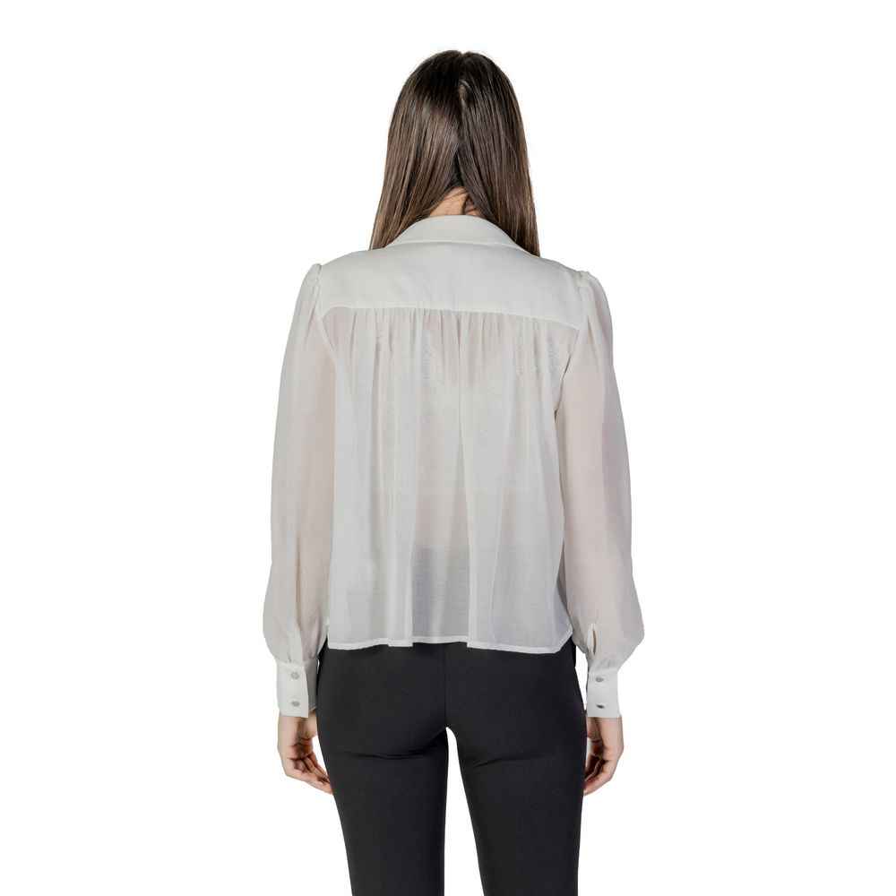 Morgan De Toi White Polyester Shirt