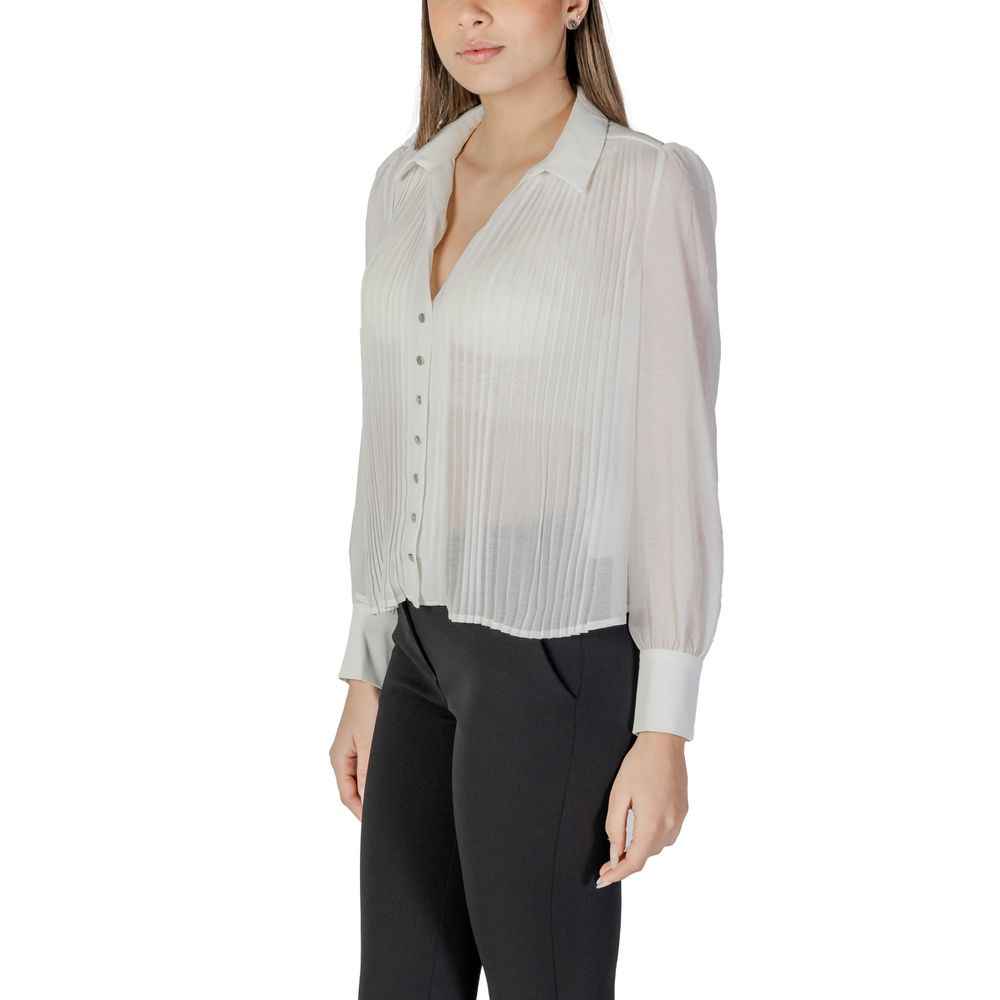 Morgan De Toi White Polyester Shirt