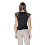Morgan De Toi Black Recycled Polyester Tank Top