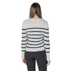 Morgan De Toi White Cotton Sweater
